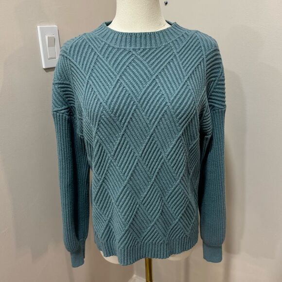 Philosophy teal sweater Large‎ - Picture 1 of 6